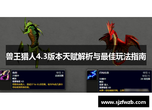 兽王猎人4.3版本天赋解析与最佳玩法指南